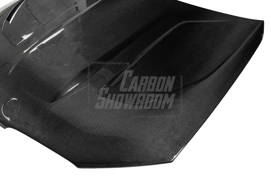 BMW 5 series M550 540 530 G30 (fits both Pre-LCI & LCI) 2017 2018 2019 2020 2021 2022 2023 2024 & M5 M5C F90 (Fits Both Pre-LCI & LCI) 2018 2019 2020 2021 2022 2023 2024 with Aftermarket Parts - AE Style Hood Bonnet Carbon Fiber from ArmorExtend