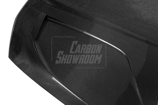 BMW 5 series M550 540 530 G30 (fits both Pre-LCI & LCI) 2017 2018 2019 2020 2021 2022 2023 2024 & M5 M5C F90 (Fits Both Pre-LCI & LCI) 2018 2019 2020 2021 2022 2023 2024 with Aftermarket Parts - AE Style Hood Bonnet Carbon Fiber from ArmorExtend