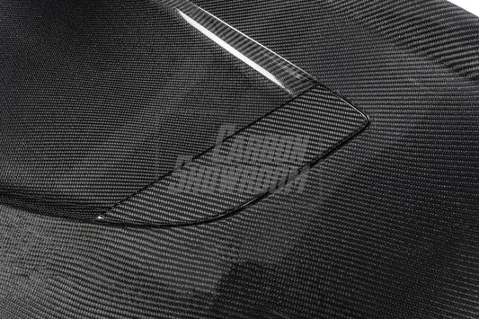 BMW 5 series M550 540 530 G30 (fits both Pre-LCI & LCI) 2017 2018 2019 2020 2021 2022 2023 2024 & M5 M5C F90 (Fits Both Pre-LCI & LCI) 2018 2019 2020 2021 2022 2023 2024 with Aftermarket Parts - AE Style Hood Bonnet Carbon Fiber from ArmorExtend