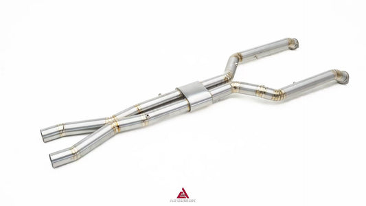 BMW M5C M5 G90 2024-ON (4.4T) with Aftermarket Parts - Catback Exhaust with Valve Quadtips Stainless Steel / Titanium from ArmorExtend