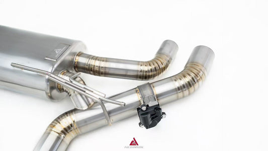 BMW M5C M5 G90 2024-ON (4.4T) with Aftermarket Parts - Catback Exhaust with Valve Quadtips Stainless Steel / Titanium from ArmorExtend