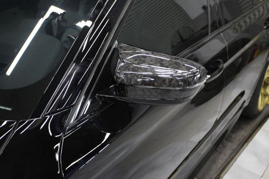 BMW M5/M5C F90 (Fits Both Pre-LCI & LCI) LHD & RHD (Left & Right Hand Drive) with Aftermarket Parts - Mirror Caps Pre-preg Carbon Fiber from ArmorExtend