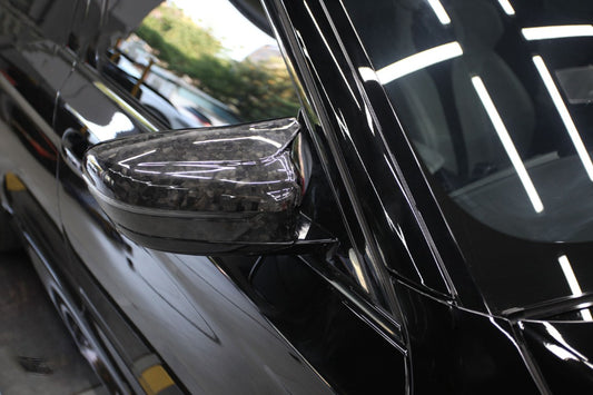 BMW M5/M5C F90 (Fits Both Pre-LCI & LCI) LHD & RHD (Left & Right Hand Drive) with Aftermarket Parts - Mirror Caps Pre-preg Carbon Fiber from ArmorExtend