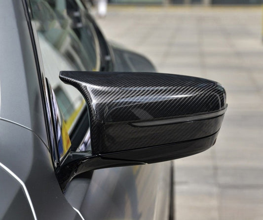 BMW M5/M5C F90 (Fits Both Pre-LCI & LCI) LHD & RHD (Left & Right Hand Drive) with Aftermarket Parts - Mirror Caps Pre-preg Carbon Fiber from ArmorExtend