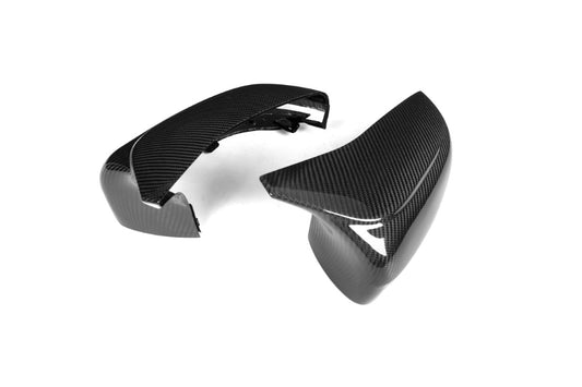 BMW M5/M5C F90 (Fits Both Pre-LCI & LCI) LHD & RHD (Left & Right Hand Drive) with Aftermarket Parts - Mirror Caps Pre-preg Carbon Fiber from ArmorExtend