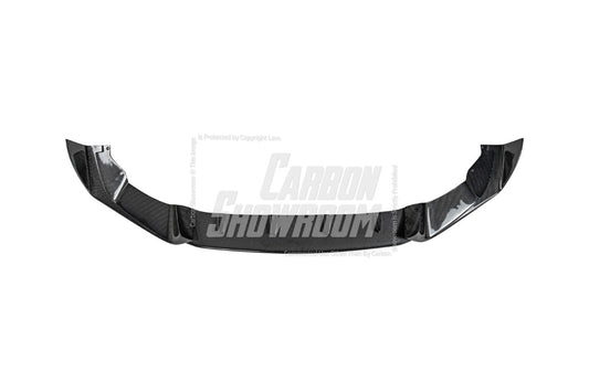 BMW X3M X3MC F97 Pre-LCI 2019 2020 2021 & X4M X4MC F98 Pre-LCI 2019 2020 2021 with Aftermarket Parts - AE Front Lip Carbon Fiber from ArmorExtend