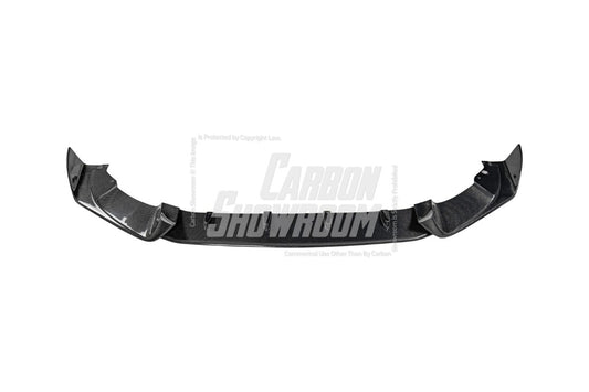 BMW X3M X3MC F97 Pre-LCI 2019 2020 2021 & X4M X4MC F98 Pre-LCI 2019 2020 2021 with Aftermarket Parts - AE Front Lip Carbon Fiber from ArmorExtend