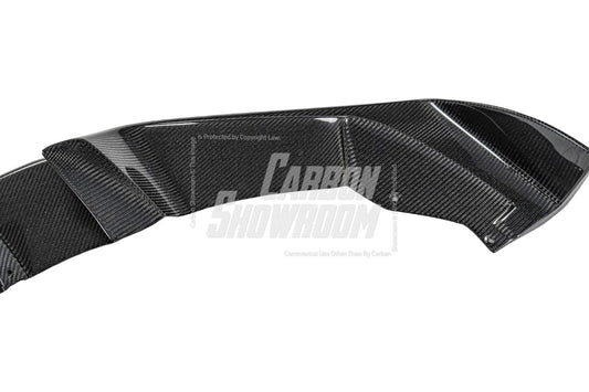 BMW X3M X3MC F97 Pre-LCI 2019 2020 2021 & X4M X4MC F98 Pre-LCI 2019 2020 2021 with Aftermarket Parts - AE Front Lip Carbon Fiber from ArmorExtend