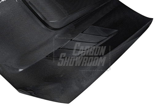 BMW X3 G01 & X3M X3MC F97 (Fits Both Pre-LCI & LCI) 2019 2020 2021 2022 2023 2024 & X4 G02 & X4M X4MC F98 (Fits Both Pre-LCI & LCI) 2019 2020 2021 2022 2023 2024 with Aftermarket Parts - AE Hood Bonnet Carbon Fiber from ArmorExtend