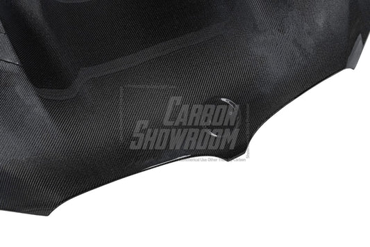 BMW X3 G01 & X3M X3MC F97 (Fits Both Pre-LCI & LCI) 2019 2020 2021 2022 2023 2024 & X4 G02 & X4M X4MC F98 (Fits Both Pre-LCI & LCI) 2019 2020 2021 2022 2023 2024 with Aftermarket Parts - AE Hood Bonnet Carbon Fiber from ArmorExtend