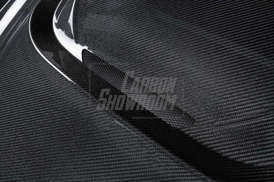 BMW X3 G01 & X3M X3MC F97 (Fits Both Pre-LCI & LCI) 2019 2020 2021 2022 2023 2024 & X4 G02 & X4M X4MC F98 (Fits Both Pre-LCI & LCI) 2019 2020 2021 2022 2023 2024 with Aftermarket Parts - AE Hood Bonnet Carbon Fiber from ArmorExtend