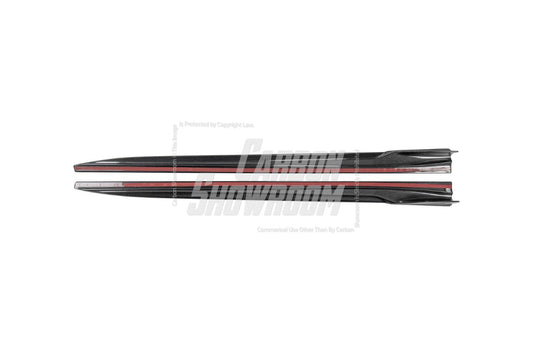 Armorextend AE Design Carbon Fiber Side Skirts for BMW X5 X5M/C X6 X6M/C F95 F96 G05 G06 - Performance SpeedShop