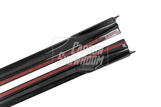 Armorextend AE Design Carbon Fiber Side Skirts for BMW X3 X3M/C X4 X4M/C F97 F98 G01 G02 - Performance SpeedShop