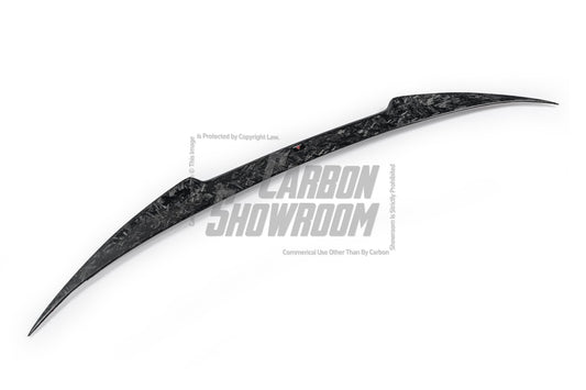 BMW X3M X3MC F97 (Fits Both Pre-LCI & LCI) 2019 2020 2021 2022 2023 2024 with Aftermarket Parts - AE Style Rear Spoiler Carbon Fiber from ArmorExtend