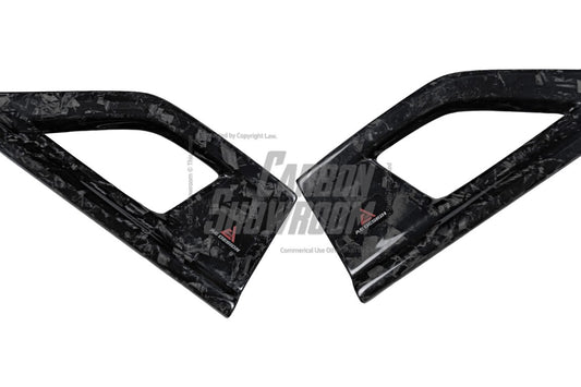 BMW X4M X4MC F98 (Fits Both Pre-LCI & LCI) 2019 2020 2021 2022 2023 2024 with Aftermarket Parts - AE V2 Style Rear Diffuser Carbon Fiber from ArmorExtend