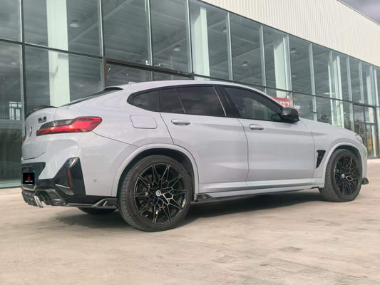 BMW X4M X4MC F98 (Fits Both Pre-LCI & LCI) 2019 2020 2021 2022 2023 2024 2025 with Aftermarket Parts - ART V2 Rear Diffuser Dry Pre-preg Carbon from ArmorExtend