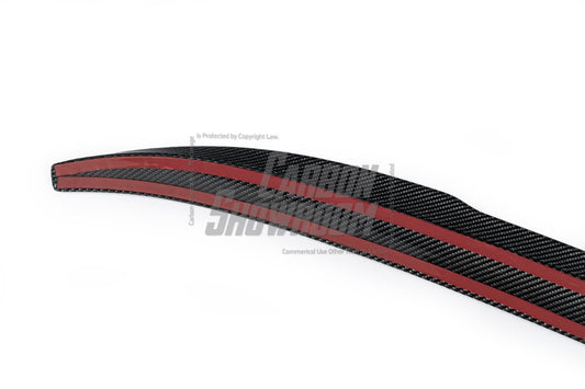 BMW X4 G02 & X4M X4MC F98 (Fits Both Pre-LCI & LCI) 2019 2020 2021 2022 2023 2024 with Aftermarket Parts - AE Style Rear Spoiler Carbon Fiber from ArmorExtend