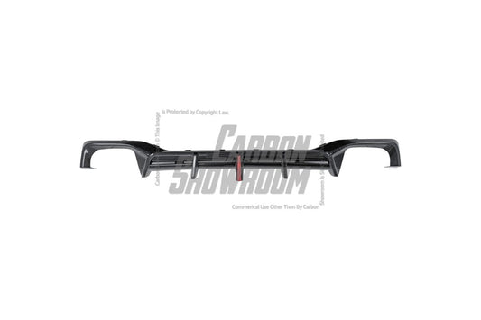BMW X4 xDrive 30i (with M-Package Bumper) & M40i G02 LCI 2022 2023 2024 with Aftermarket Parts - AE Style Diffuser & Canards Carbon Fiber from ArmorExtend