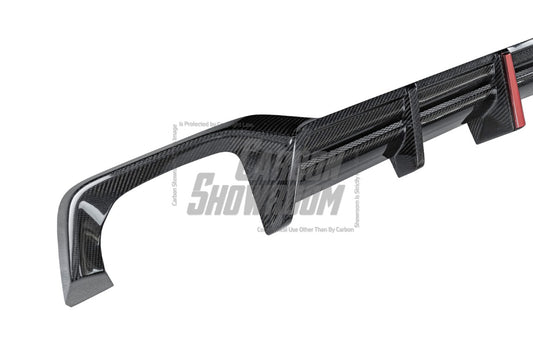 BMW X4 xDrive 30i (with M-Package Bumper) & M40i G02 LCI 2022 2023 2024 with Aftermarket Parts - AE Style Diffuser & Canards Carbon Fiber from ArmorExtend