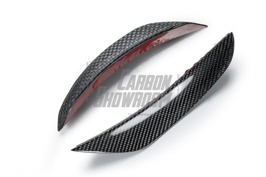 BMW X5 G05 M50i & X/S Drive 40i (With M-Package) Pre-LCI 2019 2020 2021 with Aftermarket Parts - AE Style Front Canards Carbon Fiber from ArmorExtend