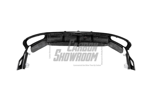 BMW X5 G05 M50i X/S Drive 40i (with M-Package) (Fits Both Pre-LCI & LCI) 2019 2020 2021 2022 2023 2024 with Aftermarket Parts - AE Style Rear Diffuser Carbon Fiber from ArmorExtend