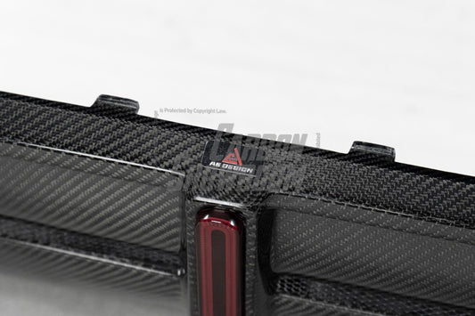 BMW X5 G05 M50i X/S Drive 40i (with M-Package) (Fits Both Pre-LCI & LCI) 2019 2020 2021 2022 2023 2024 with Aftermarket Parts - AE Style Rear Diffuser Carbon Fiber from ArmorExtend