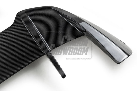 BMW X5 G05 M50i X/S Drive 40i (with M-Package) (Fits Both Pre-LCI & LCI) 2019 2020 2021 2022 2023 2024 with Aftermarket Parts - AE Style Rear Roof Spoiler Carbon Fiber from ArmorExtend