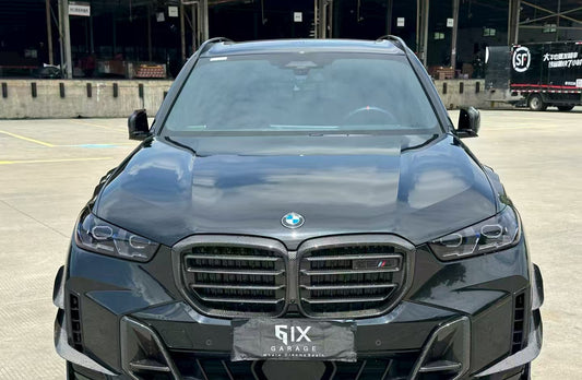 BMW X5 s/x Drive 40i & xDrive 50e (With M-Package, does not fit base model) & M60i G05 LCI 2024-ON with Aftermarket Parts - AE Style Front Canards Carbon Fiber from ArmorExtend