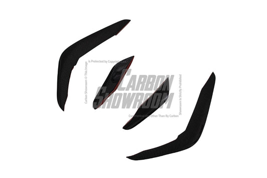 BMW X5M X5MC F95 & X6M X6MC F96 2024-ON (LCI) With Aftermarket Parts - AE Style Front Lip Carbon Fiber from ArmorExtend