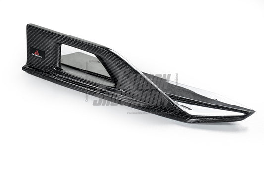 BMW X5M X5MC F95 (Fits Both Pre-LCI & LCI) 2020 2021 2022 2023 2024 & X6M X6MC F96 (Fits Both Pre-LCI & LCI) 2020 2021 2022 2023 2024 with Aftermarket Parts - AE Style Rear Diffuser & Canards Pre-preg Carbon Fiber from ArmorExtend
