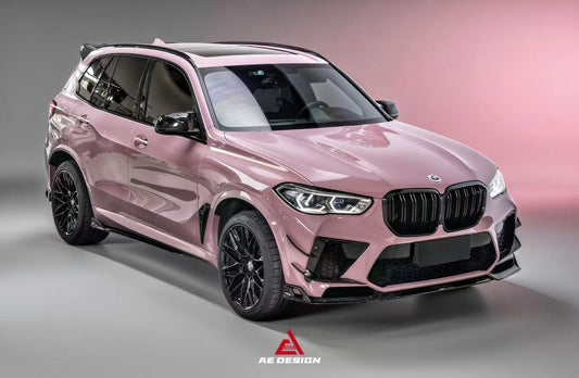 BMW X5 G05 & X6 G06 s/x Drive40i/e M60i & X5M/C F95 & X6M/C F96 2020 2021 2022 2023 2024 (Fits Both Pre-LCI & LCI) with Aftermarket Parts - Plustic Style Side Skirts ABS from ArmorExtend