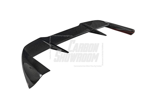 BMW X5M X5MC F95 (Fits Both Pre-LCI & LCI) 2020 2021 2022 2023 2024 with Aftermarket Parts - AE Style Rear Roof Spoiler Carbon Fiber from ArmorExtend