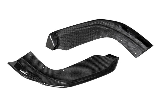 BMW X6M X6MC F96 Pre-LCI 2020 2021 2022 2023 with Aftermarket Parts - AE Style Front Lip Carbon Fiber from ArmorExtend