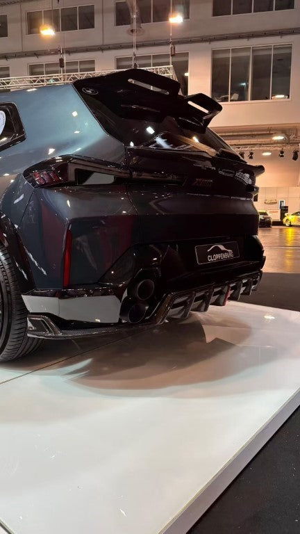 BMW XM / XM Label Red G09 2023-ON with Aftermarket Parts - AE Rear Roof Spoiler Pre-preg Carbon Fiber from ArmorExtend