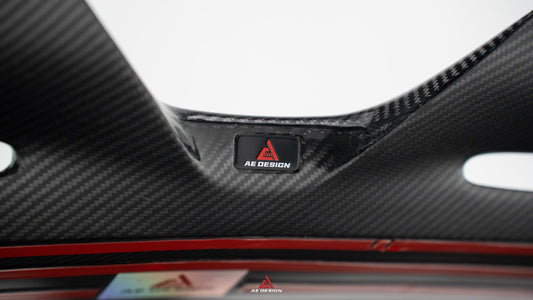 BMW XM / XM Label Red G09 2023-ON with Aftermarket Parts - AE Rear Roof Spoiler Carbon Fiber from ArmorExtend