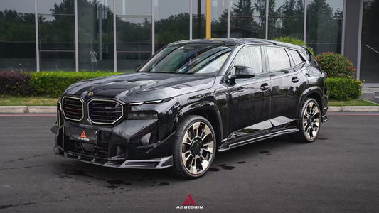 BMW XM / XM Label Red G09 2023-ON with Aftermarket Parts - AE Side Skirts Carbon Fiber from ArmorExtend