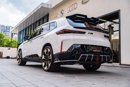 BMW XM / XM Label Red G09 2023-ON with Aftermarket Parts - AE Rear Roof Spoiler Pre-preg Carbon Fiber from ArmorExtend