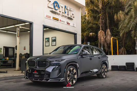 BMW XM / XM Label Red G09 2023-ON with Aftermarket Parts - AE Side Skirts Pre-preg Carbon Fiber from ArmorExtend