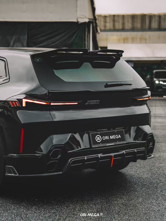 BMW XM / XM Label Red G09 2023-ON with Aftermarket Parts - AE Rear Roof Spoiler Pre-preg Carbon Fiber from ArmorExtend