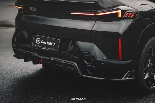 BMW XM / XM Label Red G09 2023-ON with Aftermarket Parts - AE Rear Diffuser & Canards Pre-preg Carbon Fiber from ArmorExtend