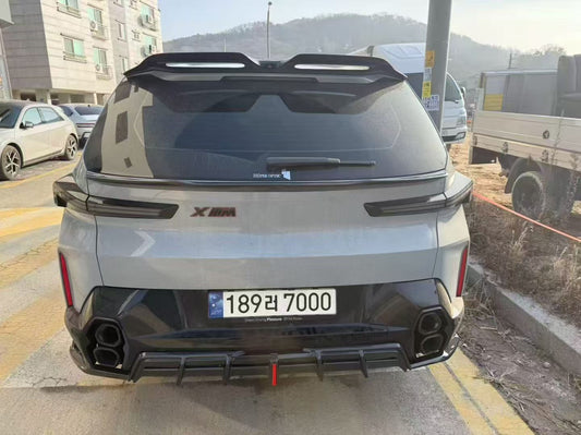 BMW XM / XM Label Red G09 2023-ON with Aftermarket Parts - AE Rear Diffuser & Canards Pre-preg Carbon Fiber from ArmorExtend