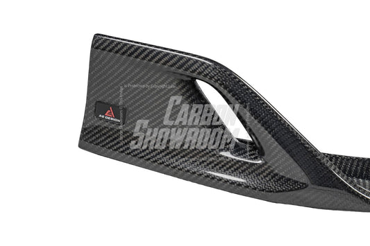 BMW i5 xDrive40 / i5 eDrive40 (with M-package bumper, does not fit base mode) / i5 M60 G60 G61 2024-ON & 5 Series 540i xDrive / 530i xDrive / 530i (with M-package bumper, does not fit base model) / 550e xDrive G60 G61 2024-ON with Aftermarket Parts - AE Design Front Lip Carbon Fiber from ArmorExtend