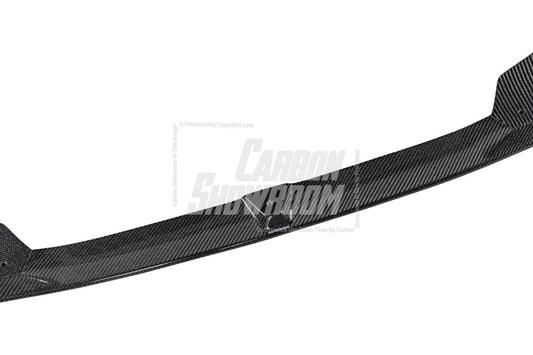 BMW i5 xDrive40 / i5 eDrive40 (with M-package bumper, does not fit base mode) / i5 M60 G60 G61 2024-ON & 5 Series 540i xDrive / 530i xDrive / 530i (with M-package bumper, does not fit base model) / 550e xDrive G60 G61 2024-ON with Aftermarket Parts - AE Design Front Lip Carbon Fiber from ArmorExtend