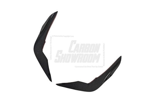 BMW i5 xDrive40 / i5 eDrive40 (with M-package bumper, does not fit base mode) / i5 M60 G60 G61 2024-ON & 5 Series 540i xDrive / 530i xDrive / 530i (with M-package bumper, does not fit base model) / 550e xDrive G60 G61 2024-ON with Aftermarket Parts - AE Design Front Canards Carbon Fiber from ArmorExtend