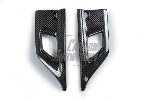 BMW i7 M70 / xDrive60 / eDrive50 G70 2023-ON & 7 Series 760i xDrive / 750e xDrive / 740i xDrive / 740i G70 2023-ON with Aftermarket Parts - AE Style Vacuumed Carbon Front Lip & side splitters?from ArmorExtend