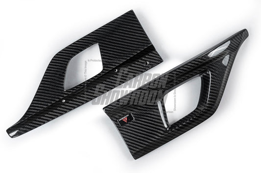 BMW i7 M70 / xDrive60 / eDrive50 G70 2023-ON & 7 Series 760i xDrive / 750e xDrive / 740i xDrive / 740i G70 2023-ON with Aftermarket Parts - AE Style Vacuumed Carbon Front Lip & side splitters?from ArmorExtend