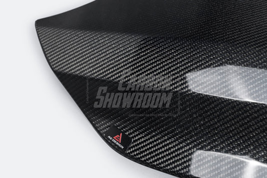Cadillac CT5 CT5V Blackwing V Premium Luxury Sport Base 2020-ON with Aftermarket Parts - AE Vented Style Hood Bonnet Double-sided Carbon Fiber?from?ArmorExtend