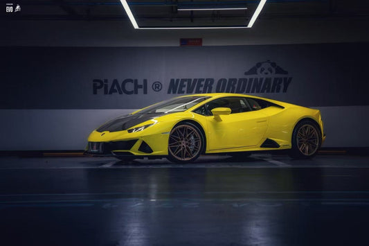 Lamborghini Huracan LP580 LP610 Evo RWD AWD Tecnica Performante 2015 2016 2017 2018 2019 2020 2021 2022 2023 2024 with Aftermarket Parts - Hood Pre-preg Carbon Fiber from ArmorExtend