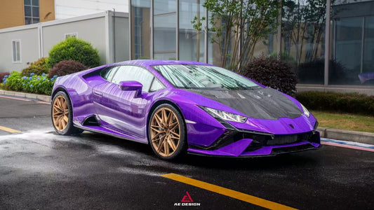 Lamborghini Huracan LP580 LP610 Evo RWD AWD Tecnica Performante 2015 2016 2017 2018 2019 2020 2021 2022 2023 2024 with Aftermarket Parts - Hood Pre-preg Carbon Fiber from ArmorExtend
