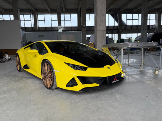 Lamborghini Huracan LP580 LP610 Evo RWD AWD Tecnica Performante 2015 2016 2017 2018 2019 2020 2021 2022 2023 2024 with Aftermarket Parts - Hood Pre-preg Carbon Fiber from ArmorExtend